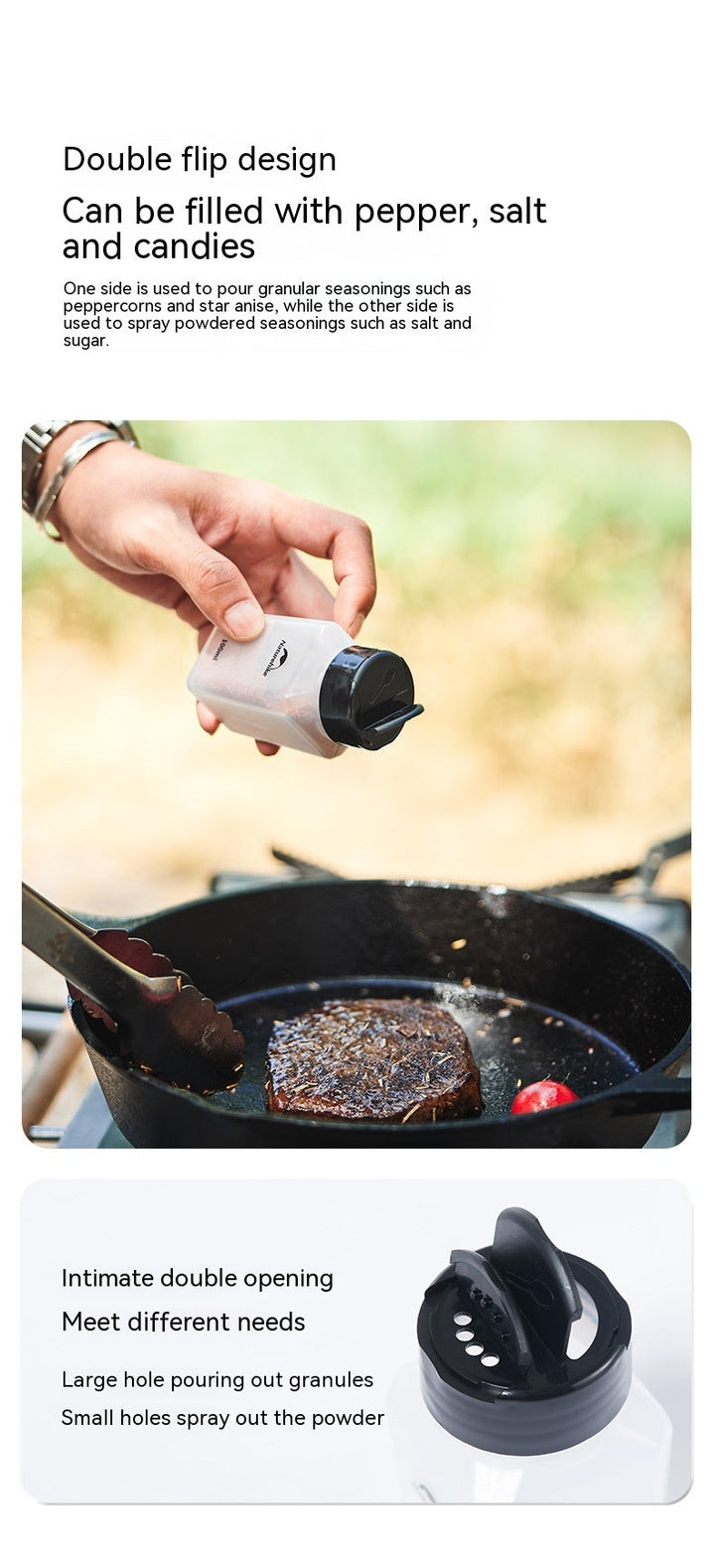 Elevate Your Outdoor Cooking with the Naturehike Outdoor Seasoning Bottle Suit