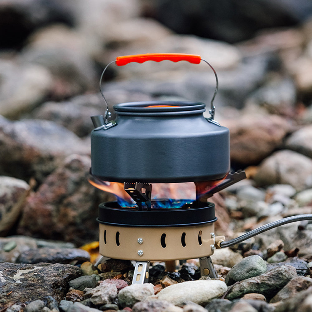 Portable Windproof Camping Cookout Gas Stove Holder