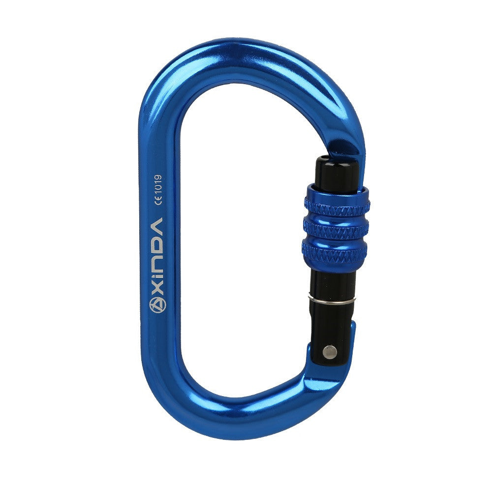 Rock Climbing O-shaped Thread Locking Carabiner