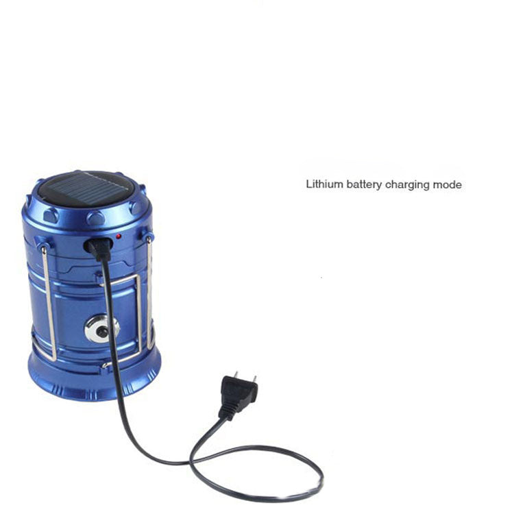 Solar Charging Telescopic Lantern