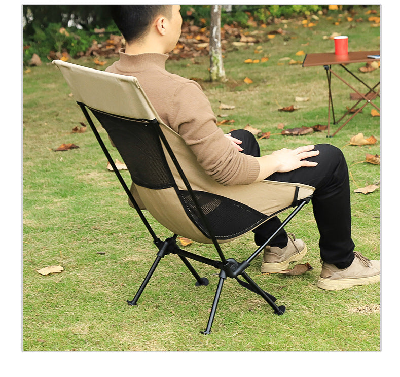 Outdoor Ultra Light Aluminum Alloy Folding Chair