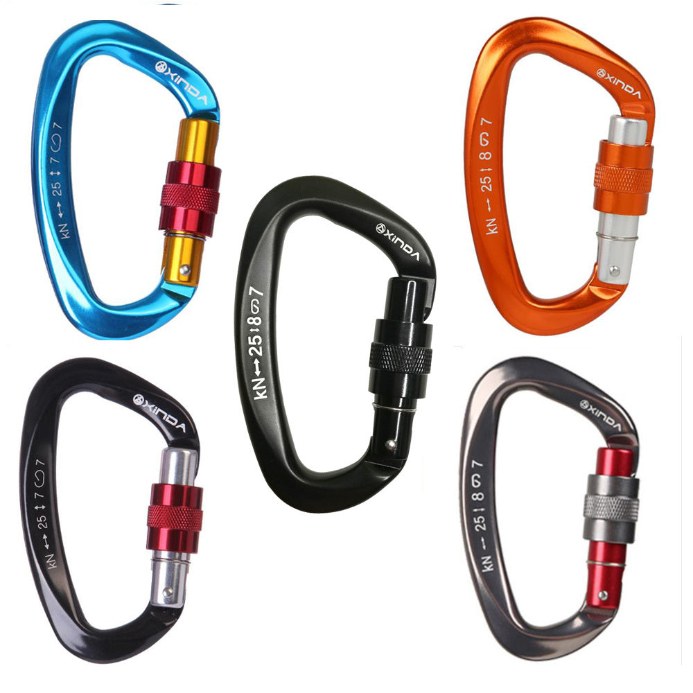 Outdoor Professional Rock Climbing Main Lock Carabiner