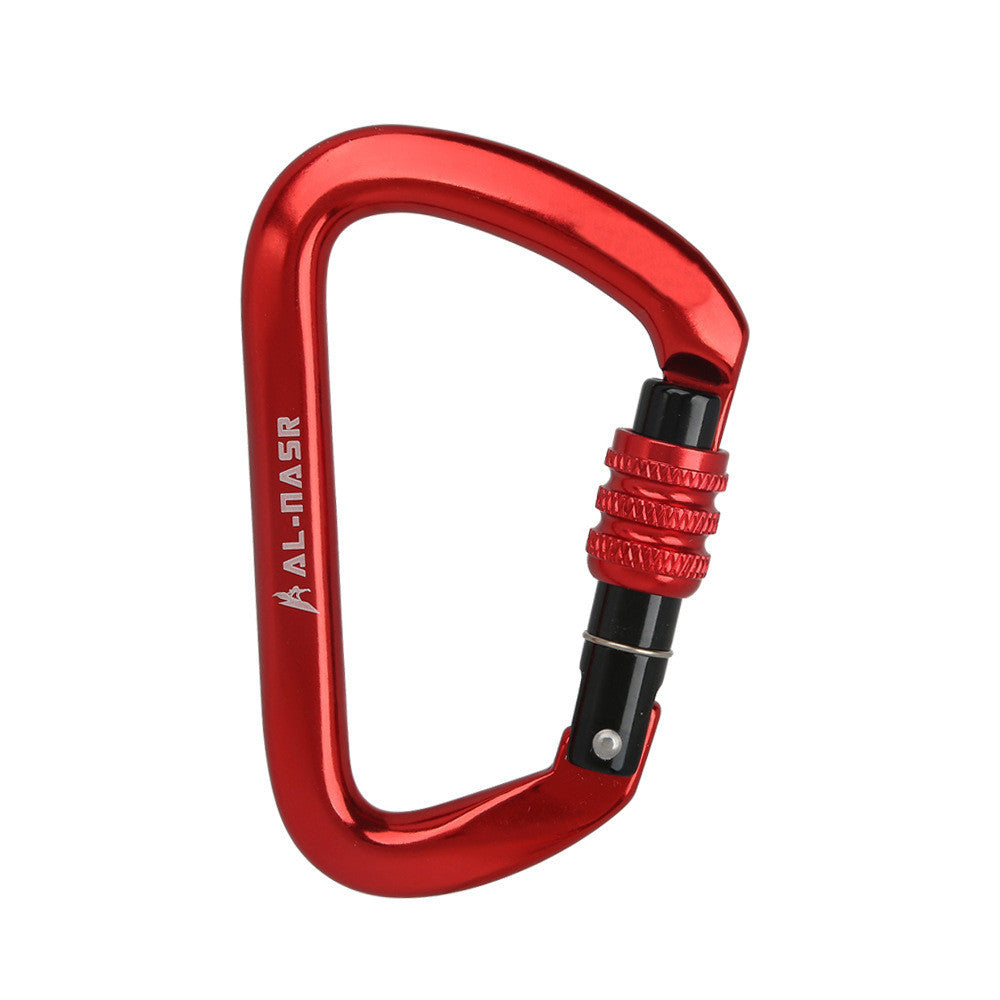 Outdoor Aluminum Carabiner For Rock Climbing And Mountaineering