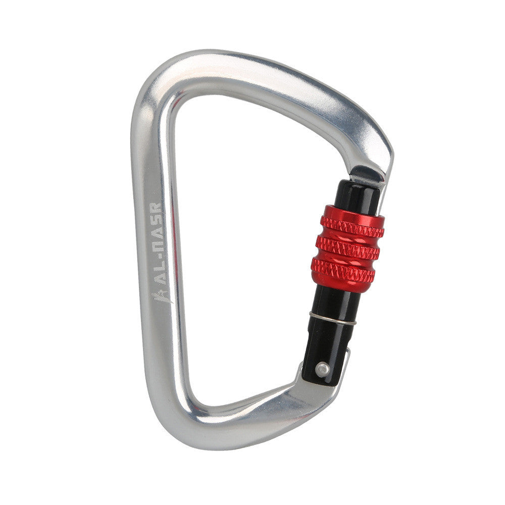 Outdoor Aluminum Carabiner For Rock Climbing And Mountaineering