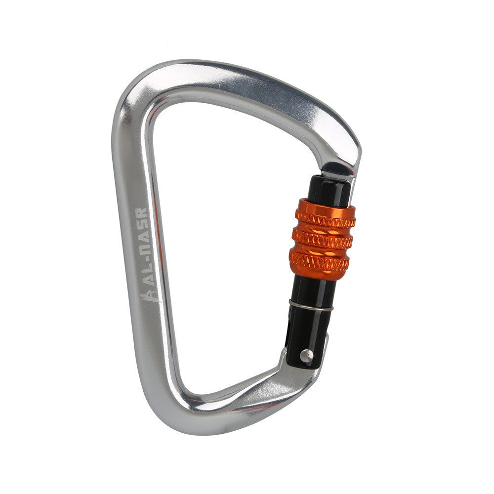 Outdoor Aluminum Carabiner For Rock Climbing And Mountaineering