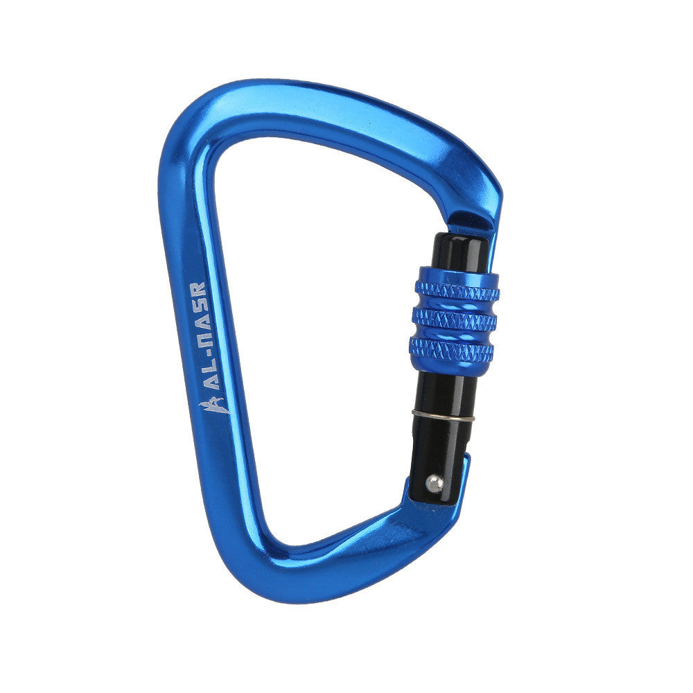 Outdoor Aluminum Carabiner For Rock Climbing And Mountaineering