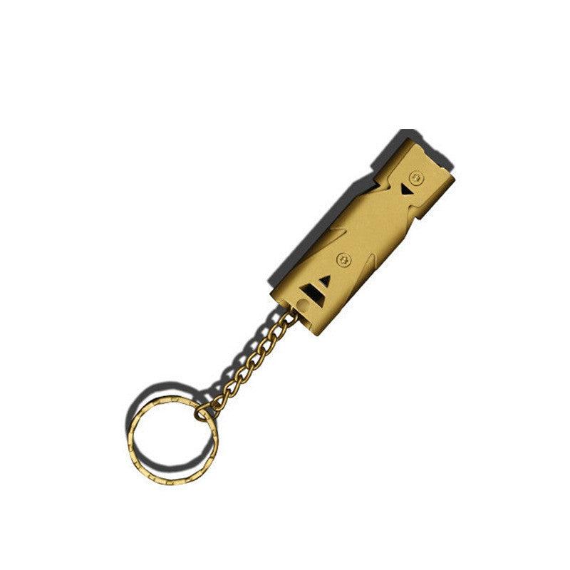 Survival Whistle Double - Barreled Whistle Outdoor Distress Whistle