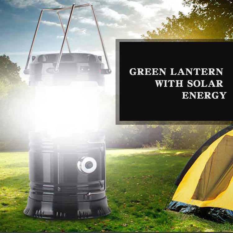 Solar Charging Telescopic Lantern