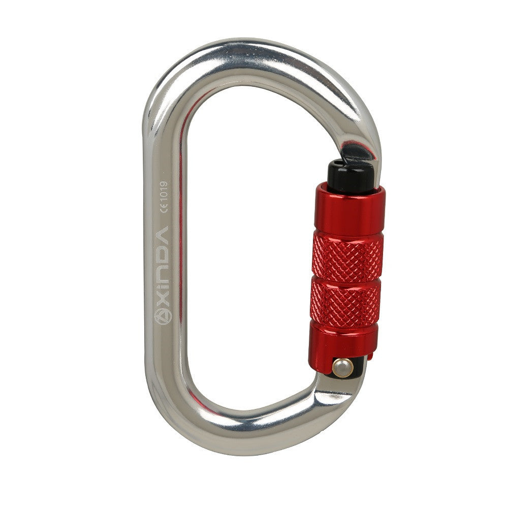 Rock Climbing O-shaped Thread Locking Carabiner