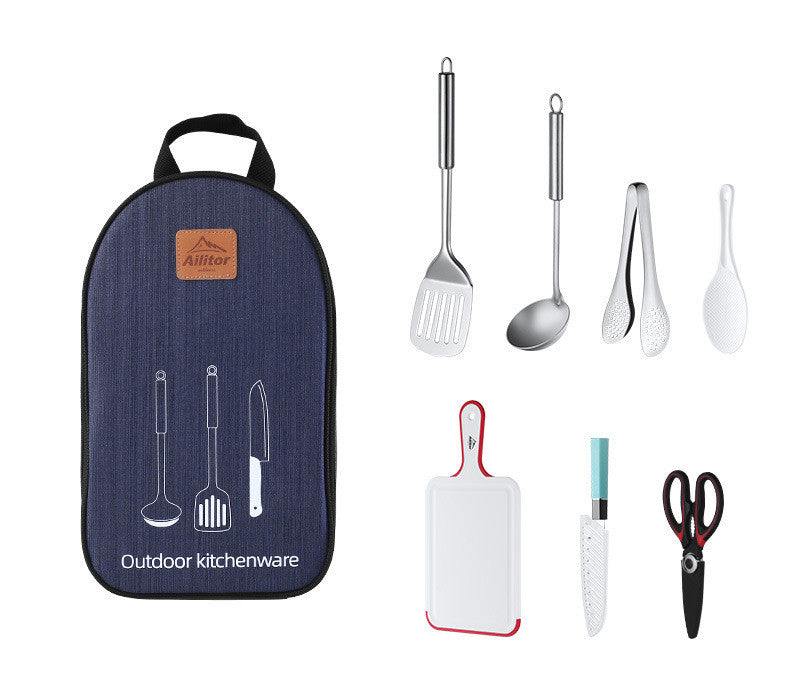 Outdoor Utensils And Storage Bag