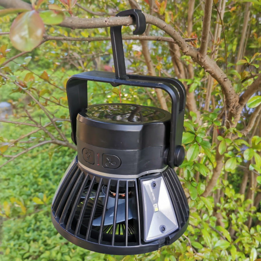 Outdoor Solar Light & Fan