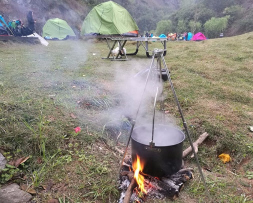 Campfire Tripod