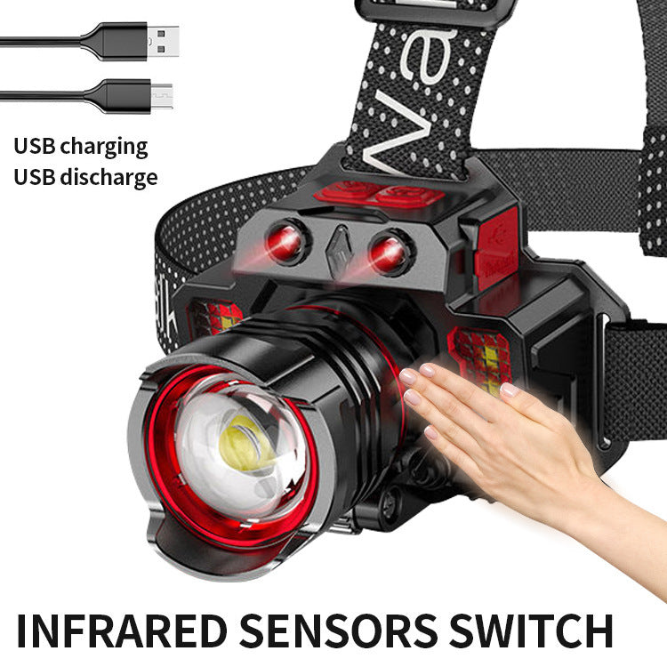 Full Harness Outdoor Head Lamp