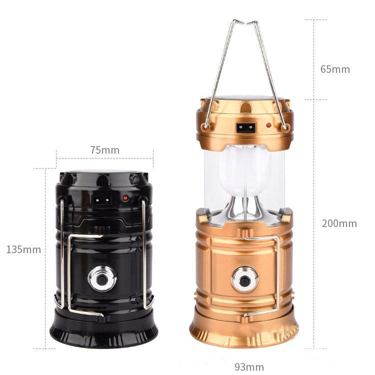 Solar Charging Telescopic Lantern