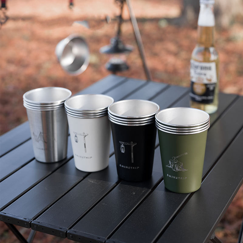 Outdoor Camping 304 Stainless Steel Coffee Cup