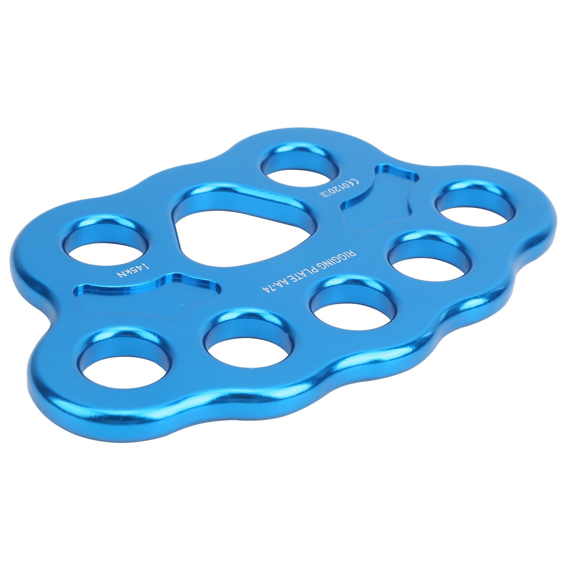 Rock Climbing 45KN 8‑Hole Rigging Plate Multi Anchor