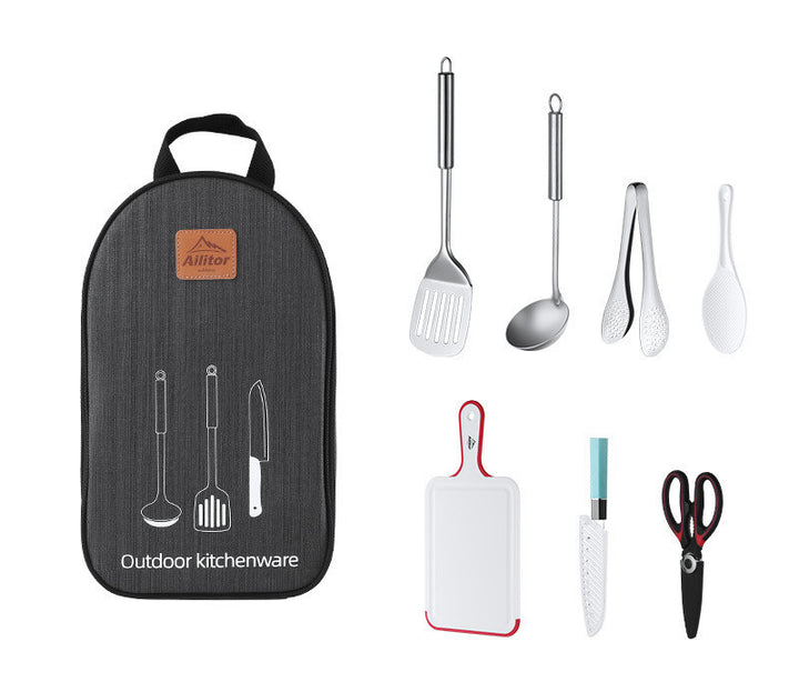 Outdoor Utensils And Storage Bag