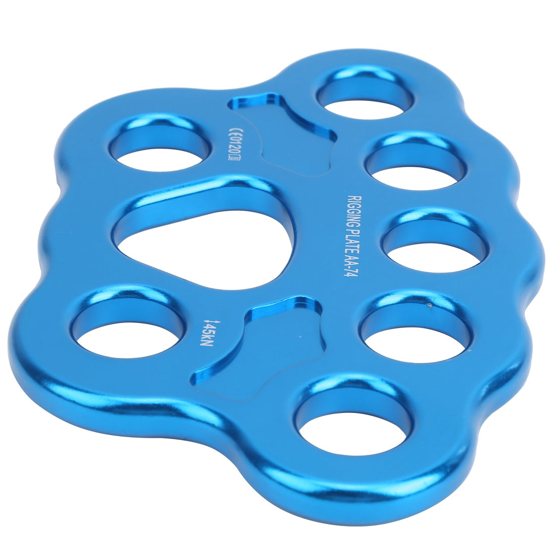 Rock Climbing 45KN 8‑Hole Rigging Plate Multi Anchor