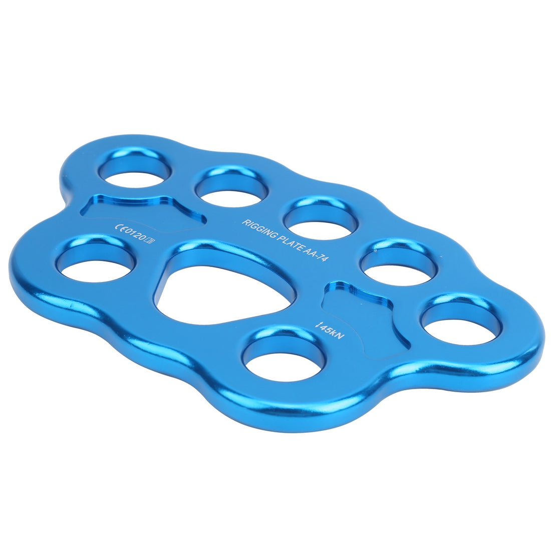 Rock Climbing 45KN 8‑Hole Rigging Plate Multi Anchor