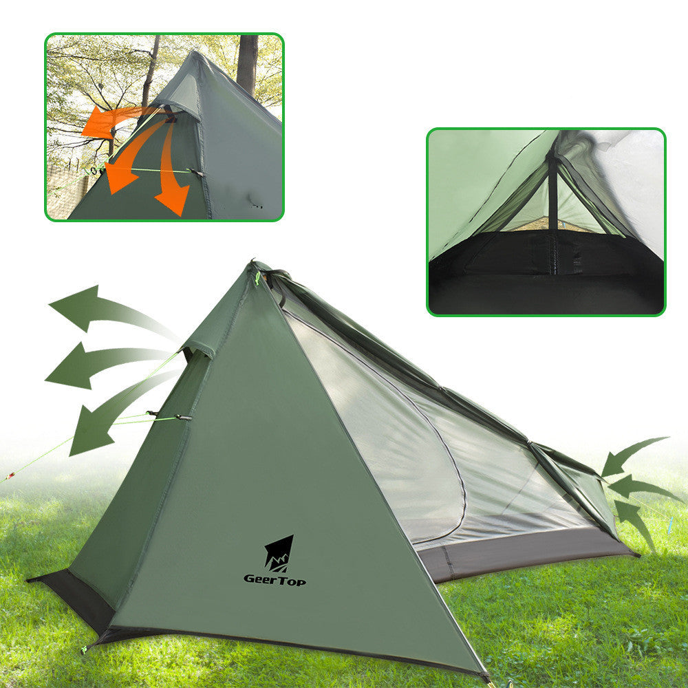 Single Person Poleless Tent