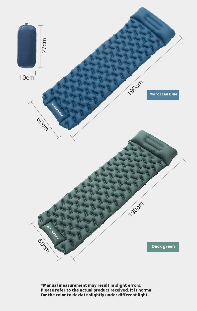 Honeycomb Press Type Inflatable Tent Sleeping Mat