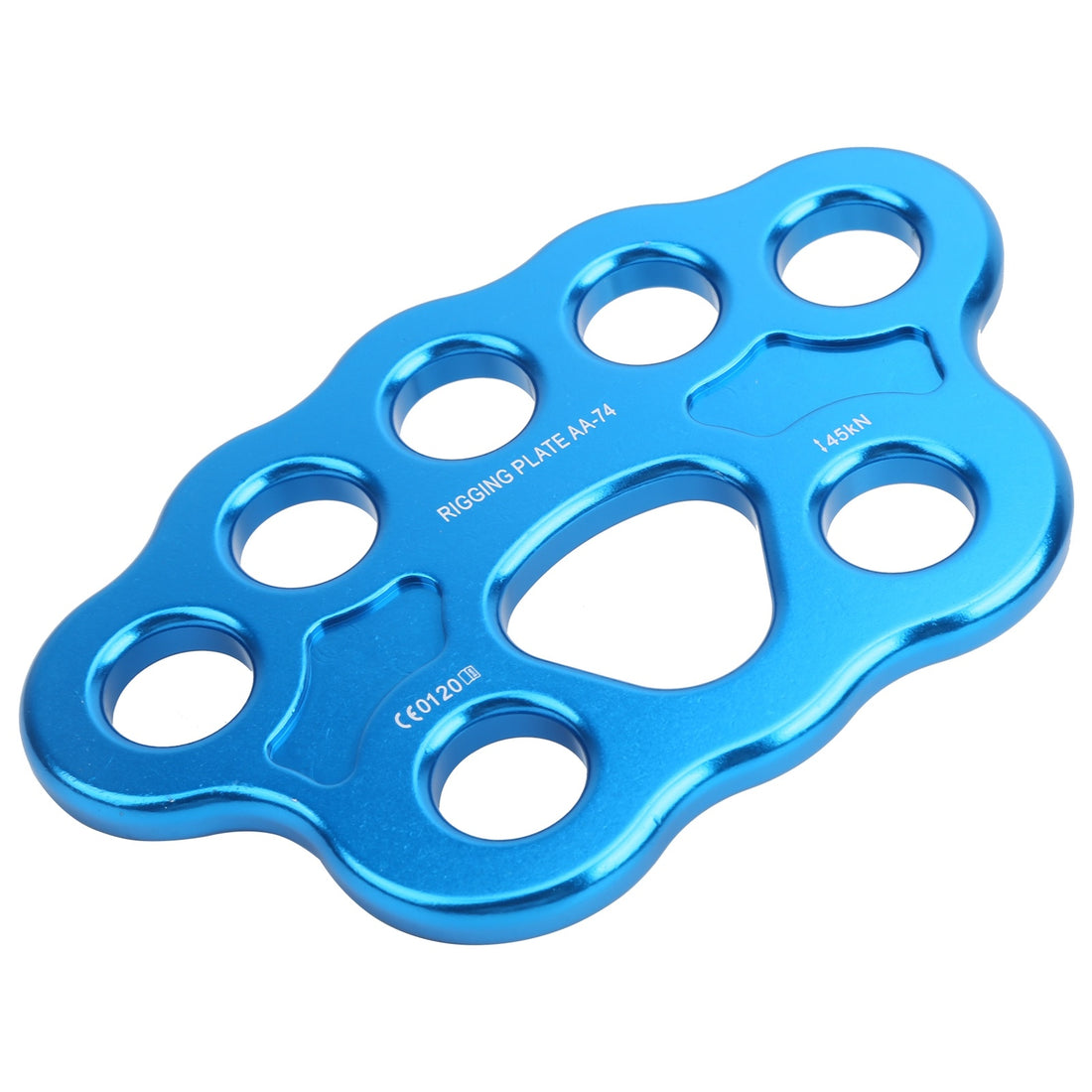 Rock Climbing 45KN 8‑Hole Rigging Plate Multi Anchor