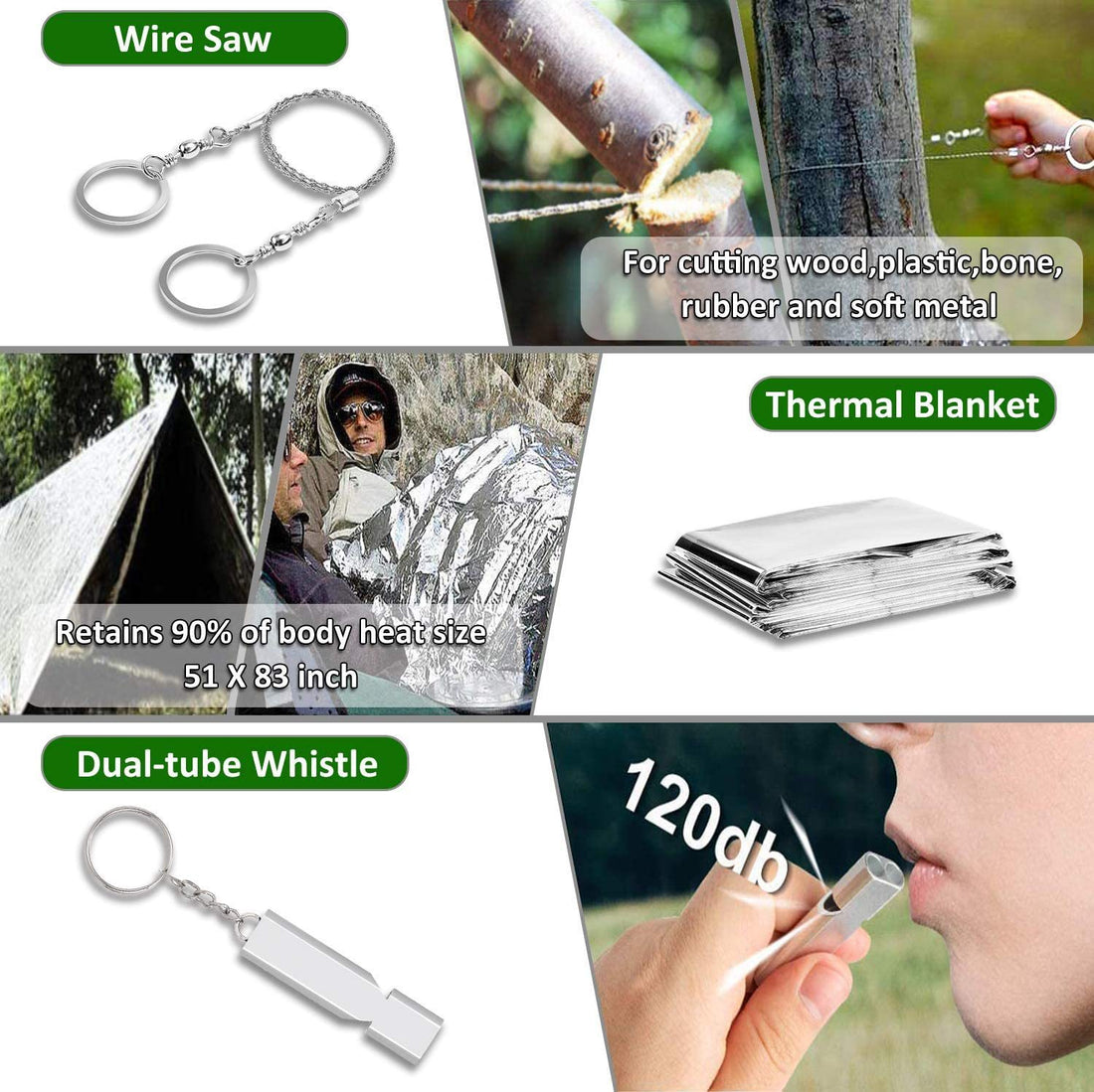 OutDoor Adventure Survival Tool Suit