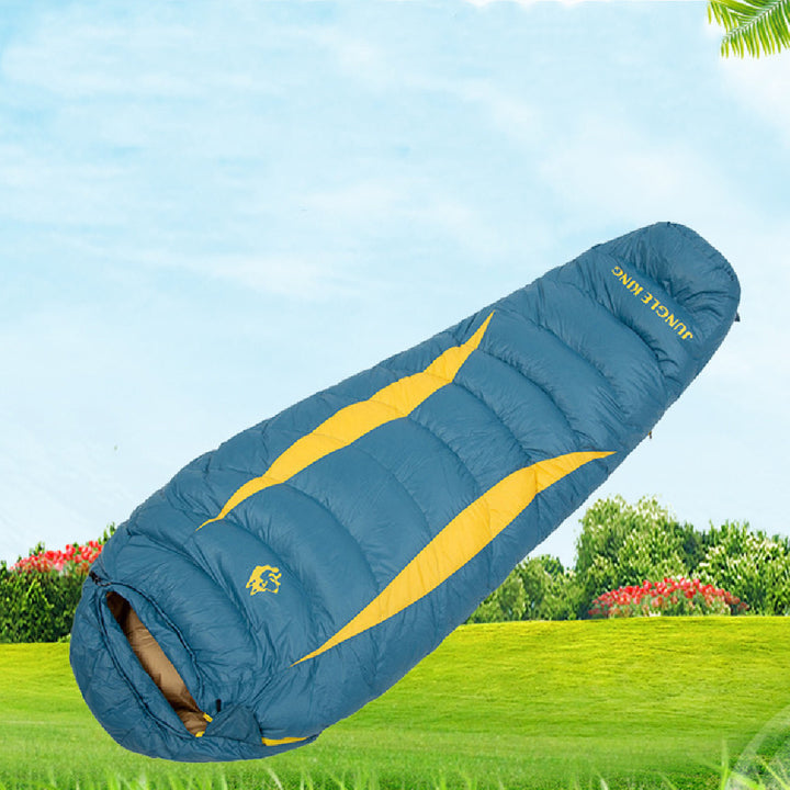 Outdoor Camping Sleeping Bag Thickened Down-filled