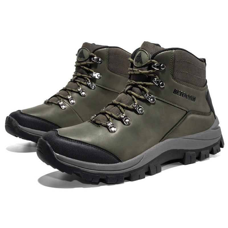 Outdoor Waterproof For High-top Hiking Shoes