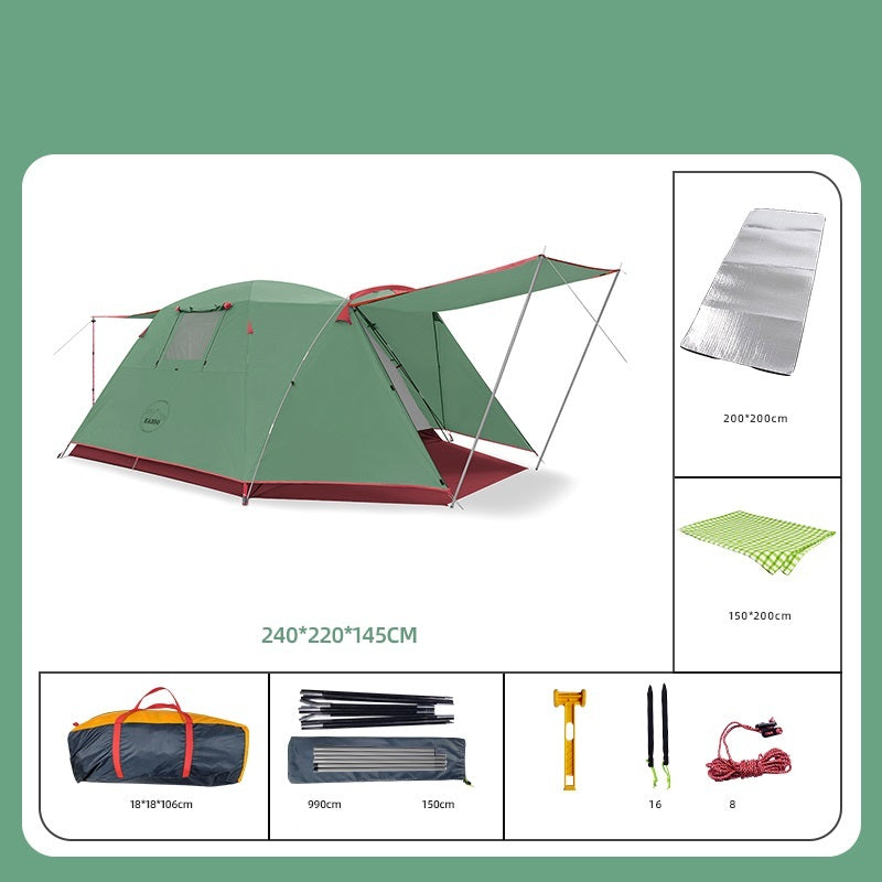 Four Person Outdoor Camping Space Folding