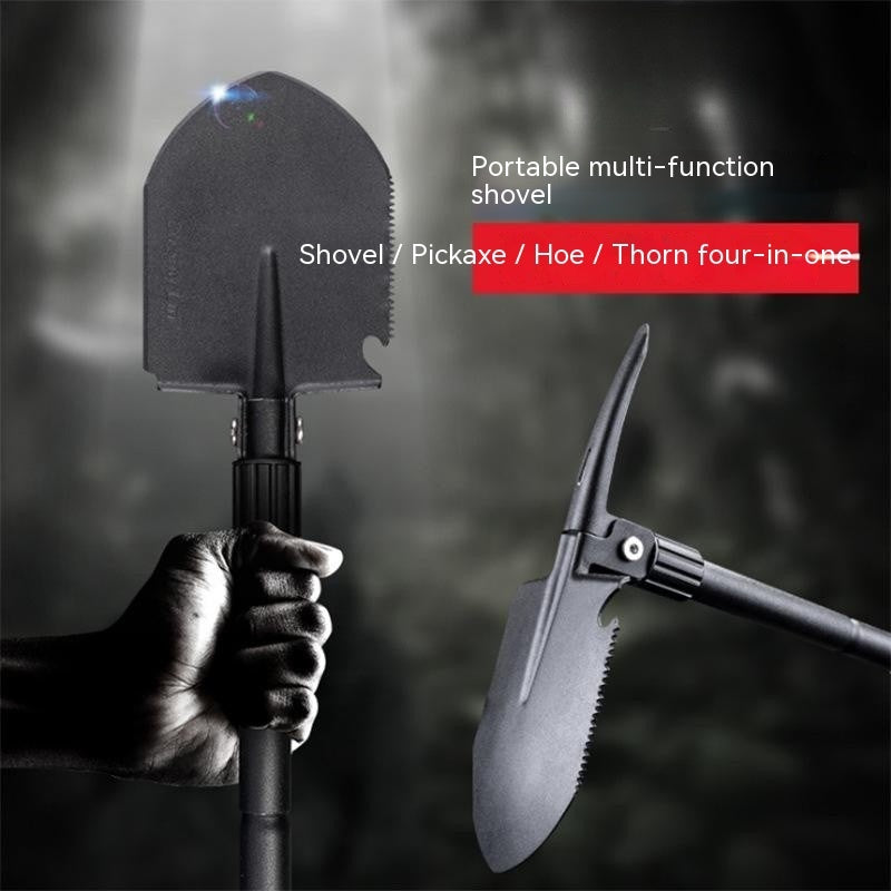 Multifunctional Emergency Folding Shovel