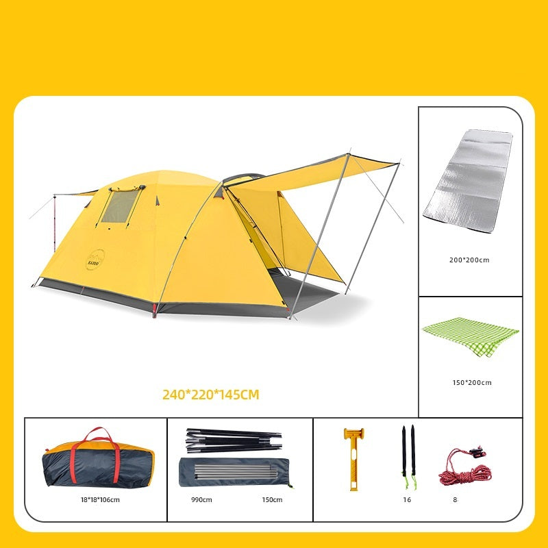 Four Person Outdoor Camping Space Folding