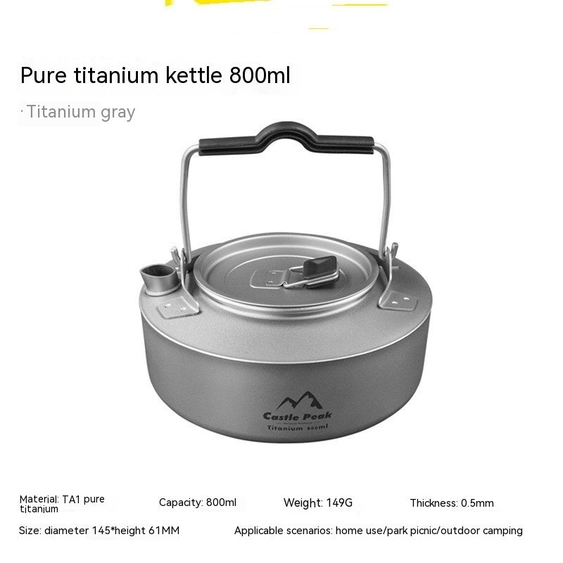 Outdoor Titanium Kettle