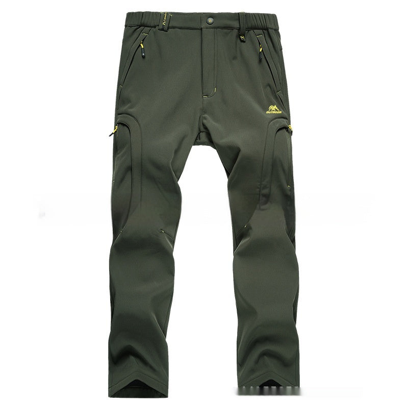 Outdoor Waterproof Warm And Loose Climbing Pants