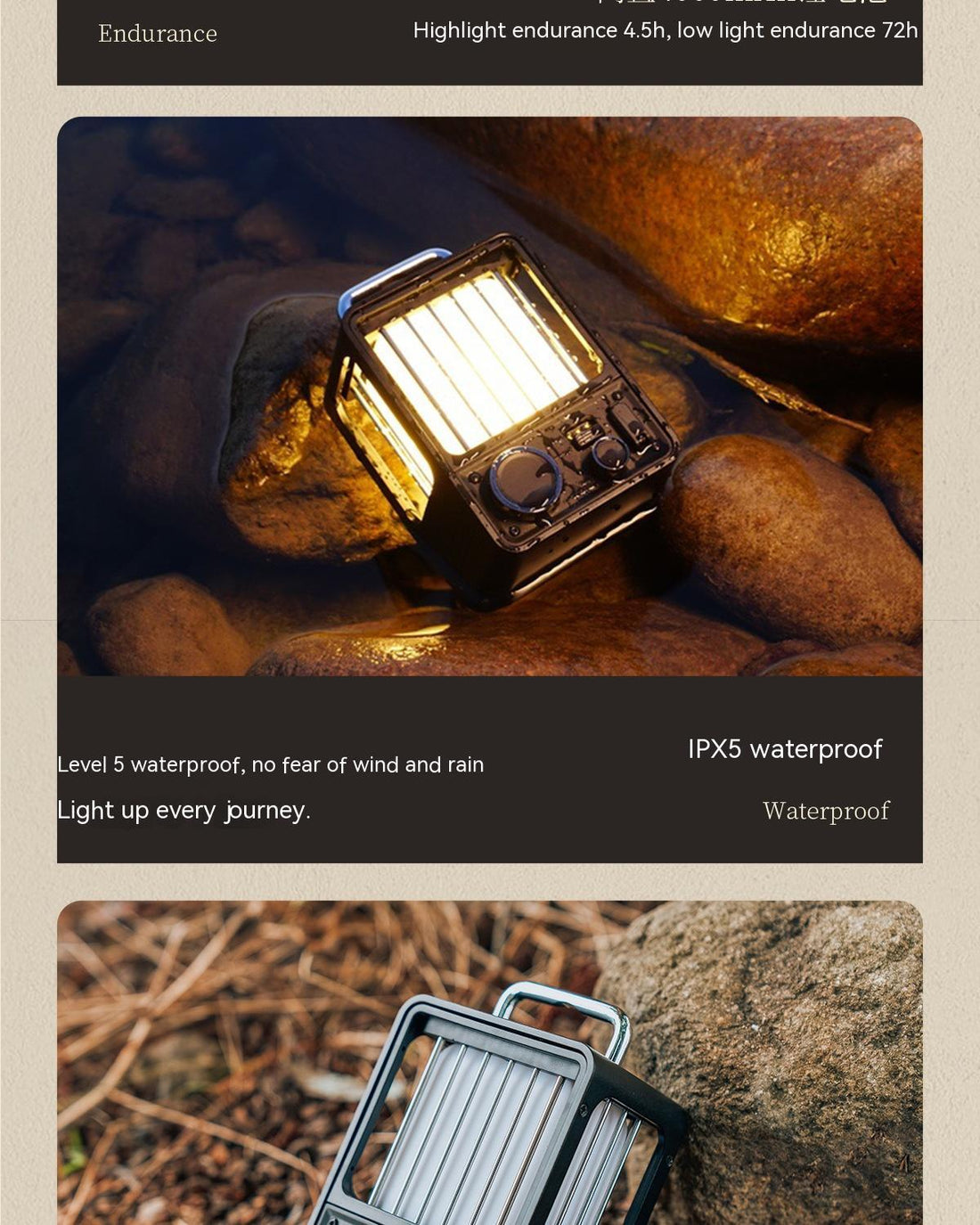 Outdoor Campsite Lamp Retro Camping Lighting