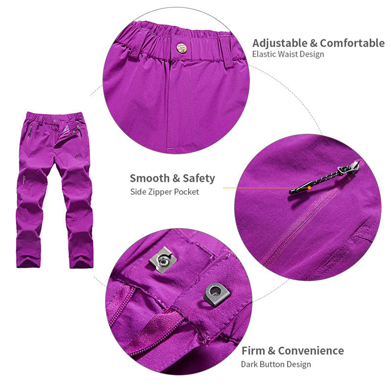 Womens Outdoor Quick Drying Pants