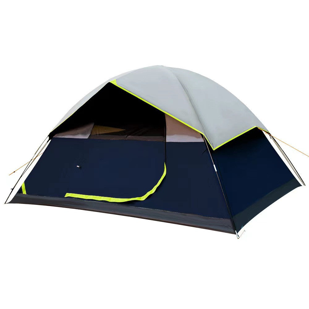 4 Person Black Coated Darkroom Tent