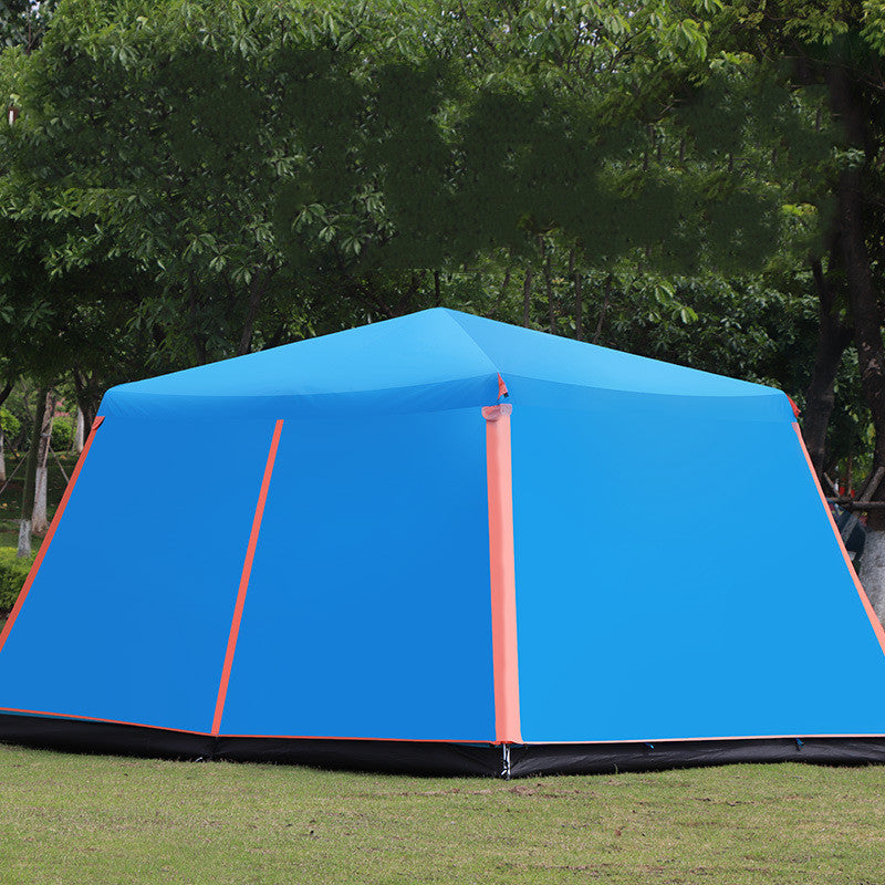 Outdoor Fully Automatic Aluminum Pole 3-4-5-8 Person Tent