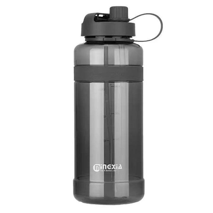 Outdoor Large Capacity Water Bottle with Straw