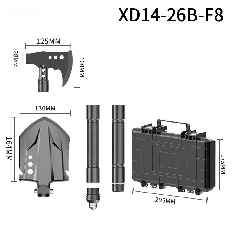 Multi-Functional Outdoor Shovel Set