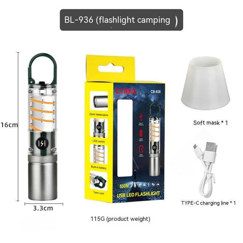 Outdoor Multifunctional Camping Lighting Flashlight