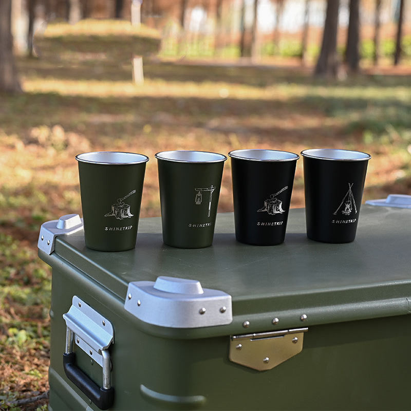 Outdoor Camping 304 Stainless Steel Coffee Cup