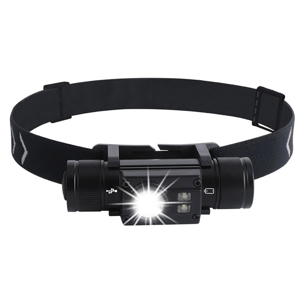 High Power Aluminum Alloy Head Rechargeable Head Lamp