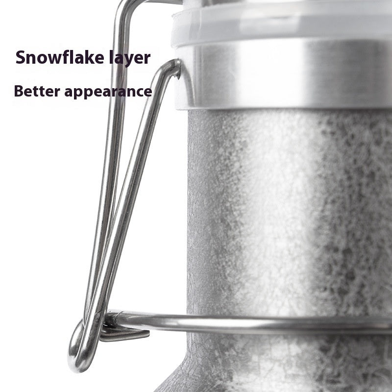 Outdoor Portable Stainless Steel Thermal Pot