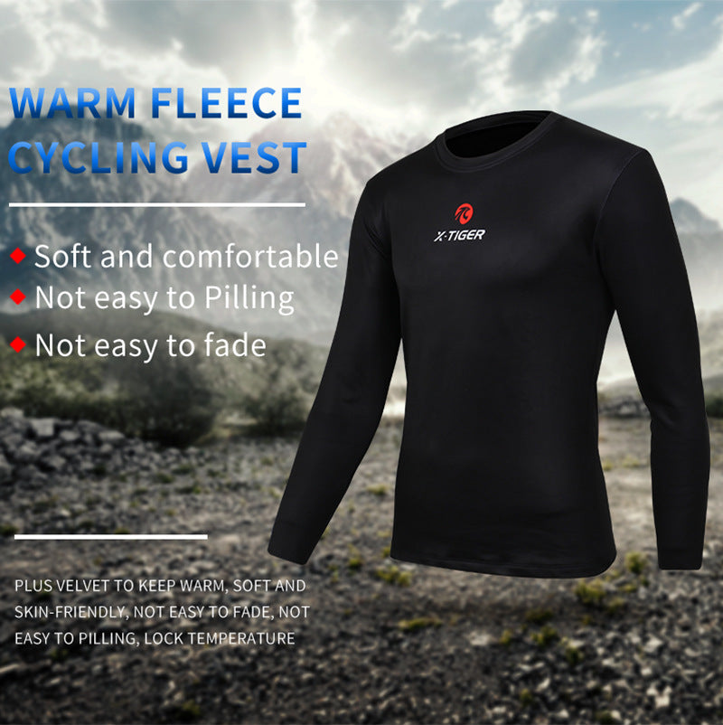 Outdoor Fleeced-Lined Men's Vest