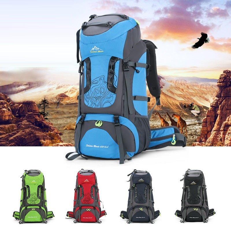 High Capacity Hiking Backpack