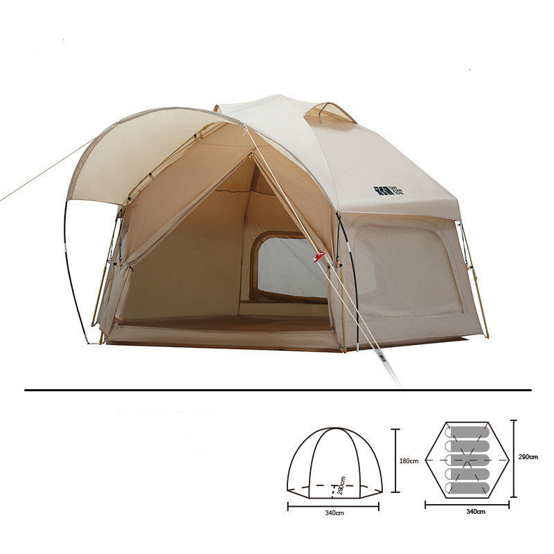 Outdoor Rainproof Portable Folding Automatic Camping Tent