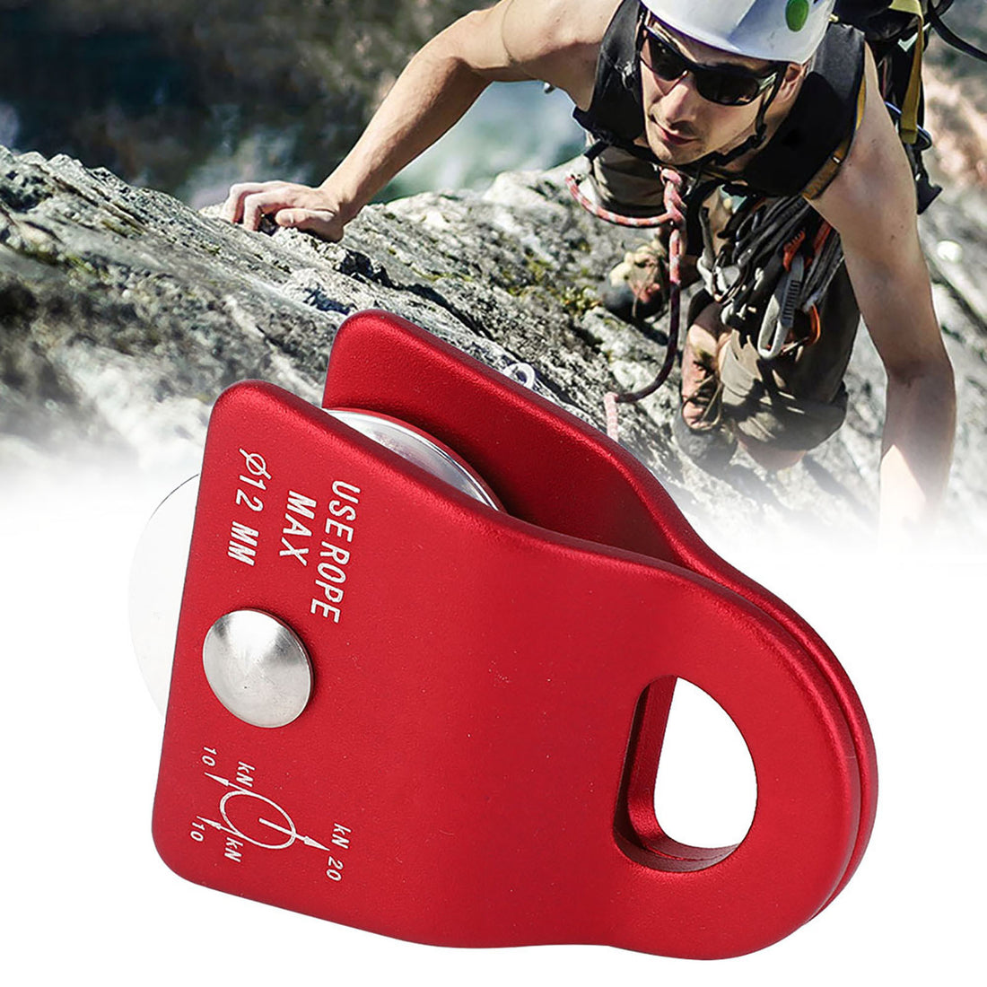 Rock Climbing Side Swing Pulley