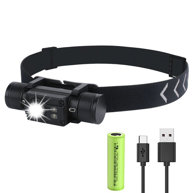 High Power Aluminum Alloy Head Rechargeable Head Lamp