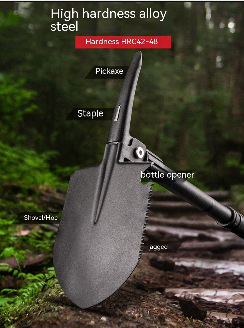 Multifunctional Emergency Folding Shovel